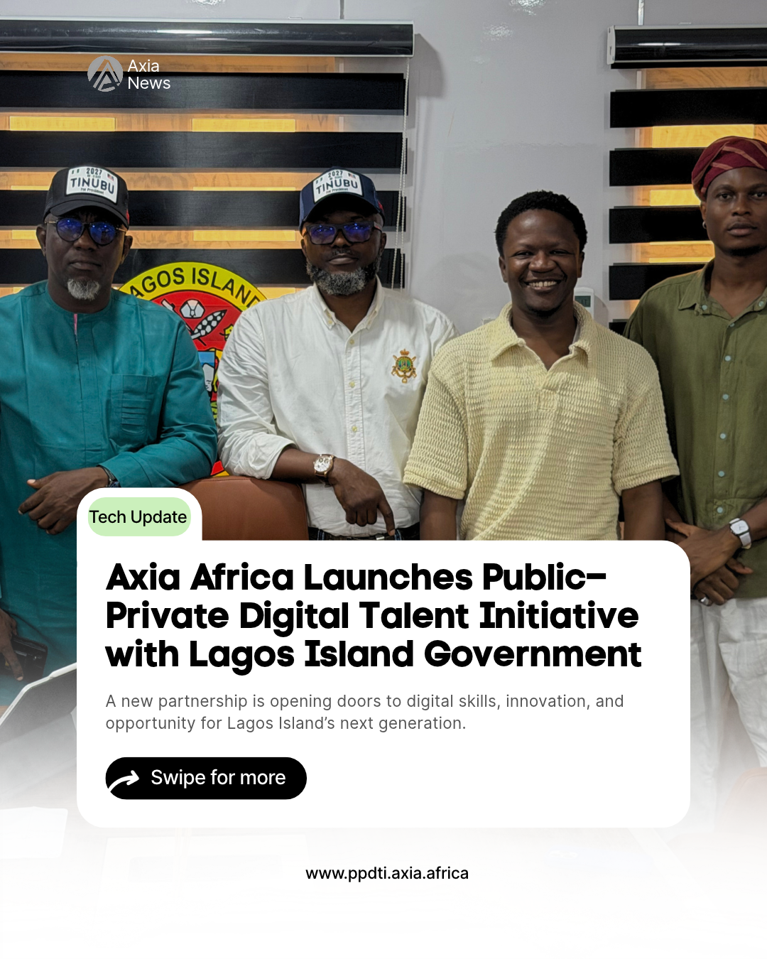 Axia Africa government partnership announcement
